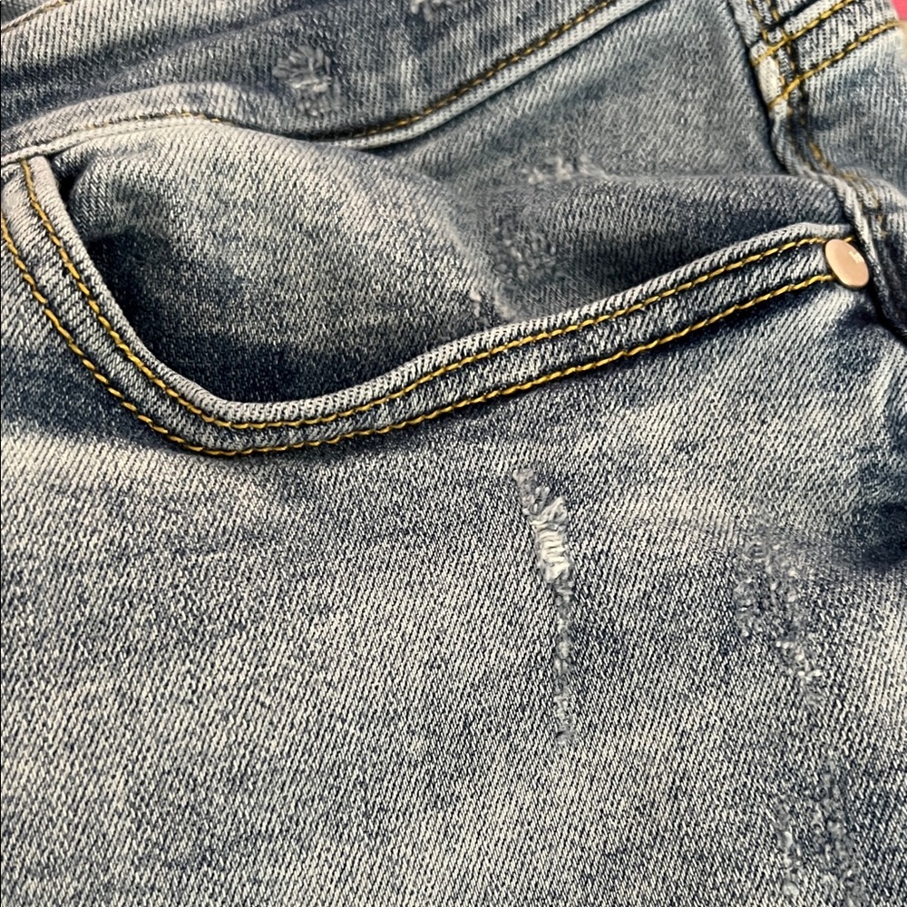 Judy Blue Classic Blue Straight Leg Jeans - Picture 6 of 7